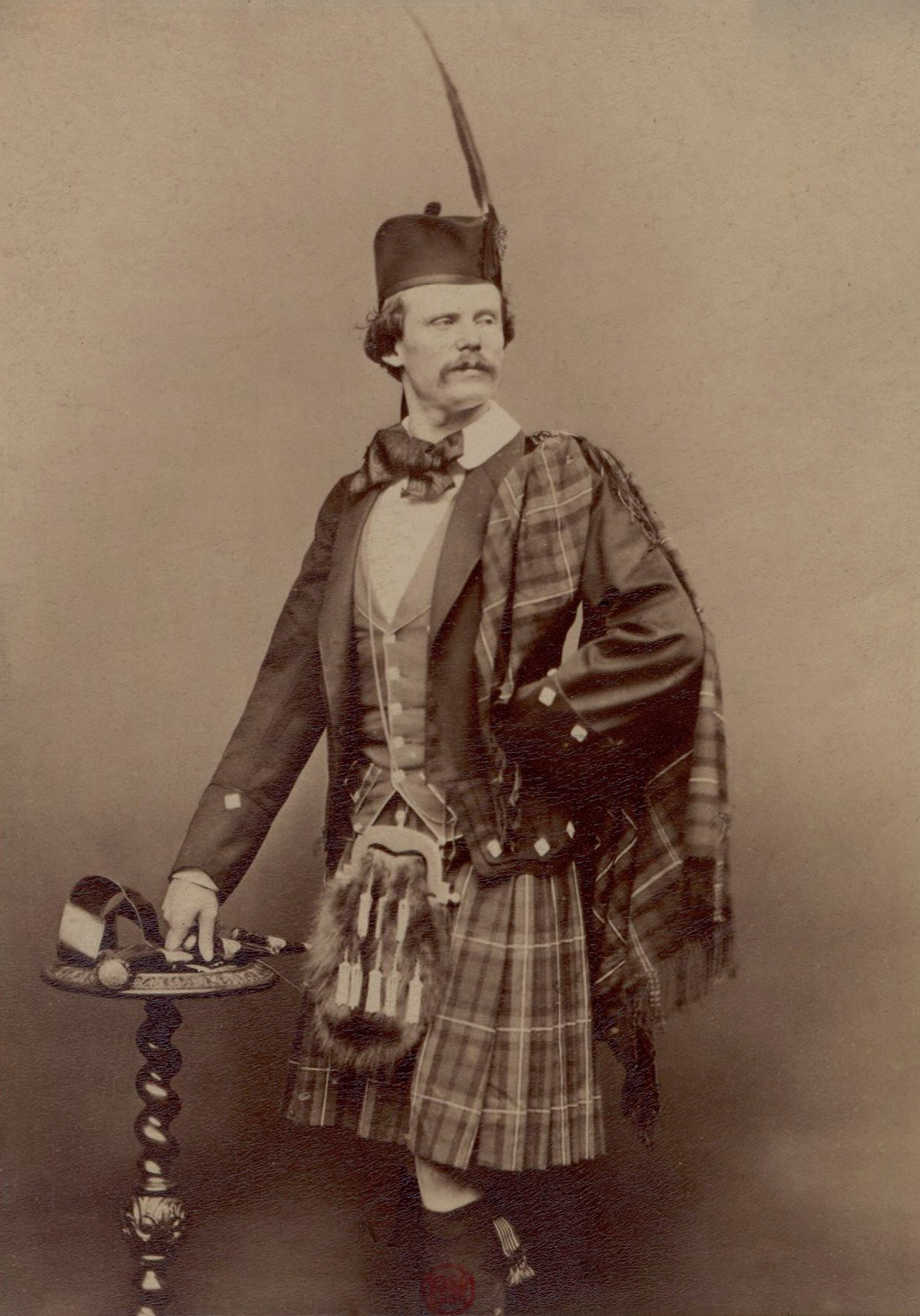 Daniel Dunglas Home, portrait by Nadar.