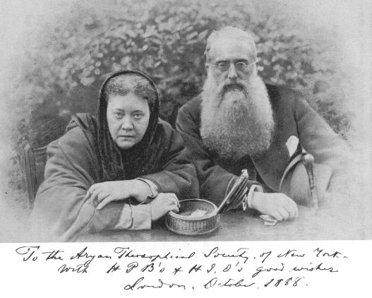 Blavatsky and Henry Steel Olcott.