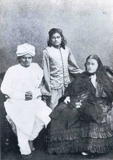 Helena Blavatsky in India.