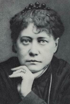 Helena Petrovna Blavatsky cabinet portrait.
