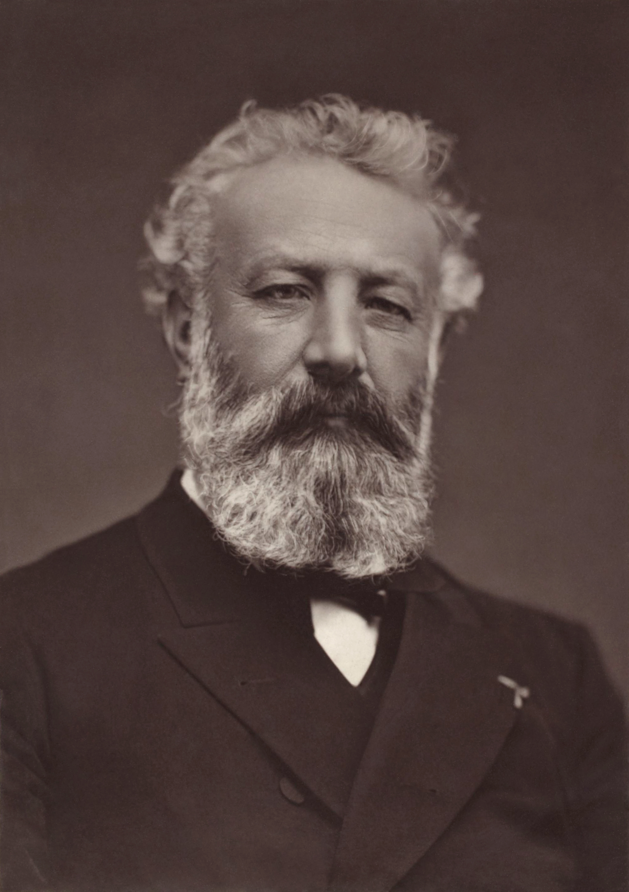 Jules Verne, portrait by Étienne Carjat, Paris, undated.