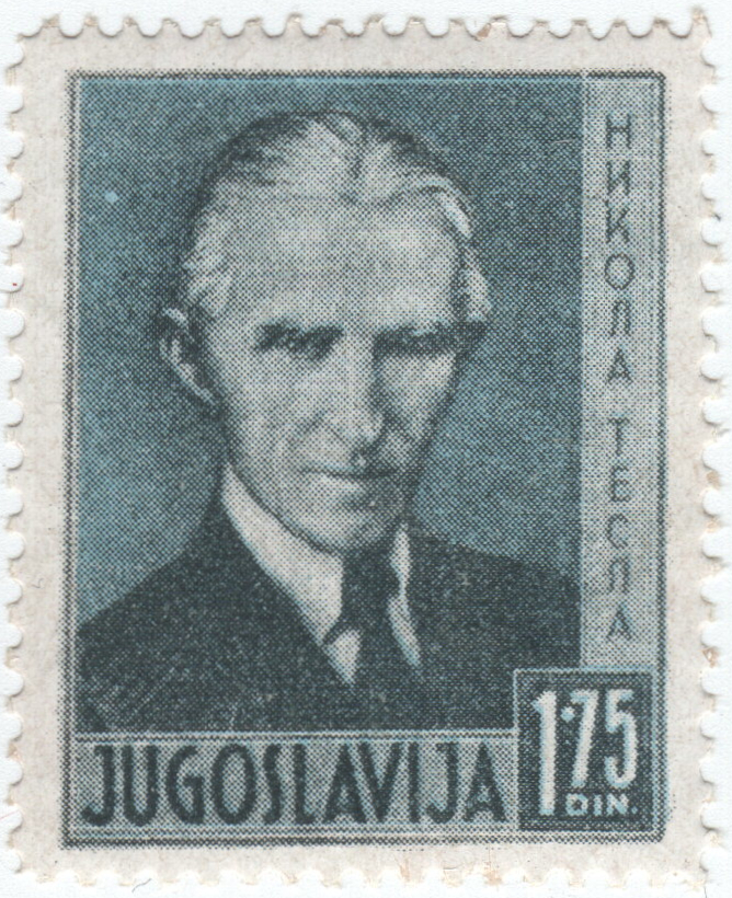 Tesla on his 80th birthday, 1936.
