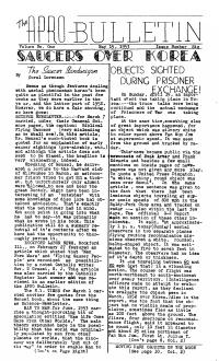 APRO Bulletin Vol. 1 No. 6, May 1953