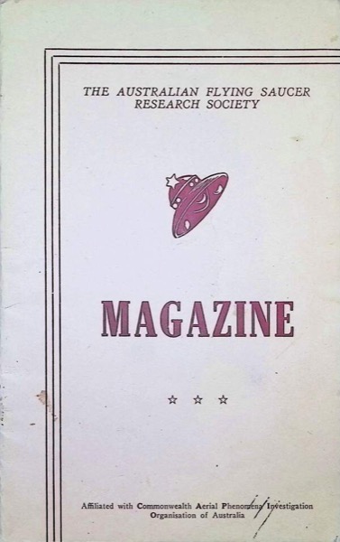 Australian Flying Saucer Review 1968 issue