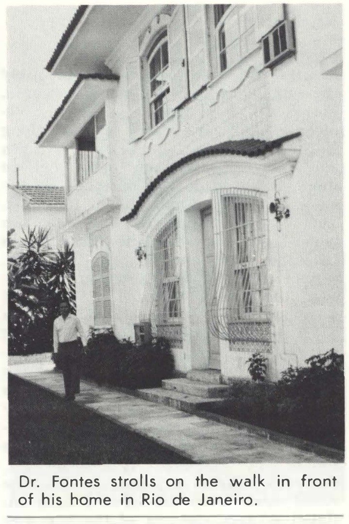 Olavo T. Fontes photographed at home in Rio de Janeiro.