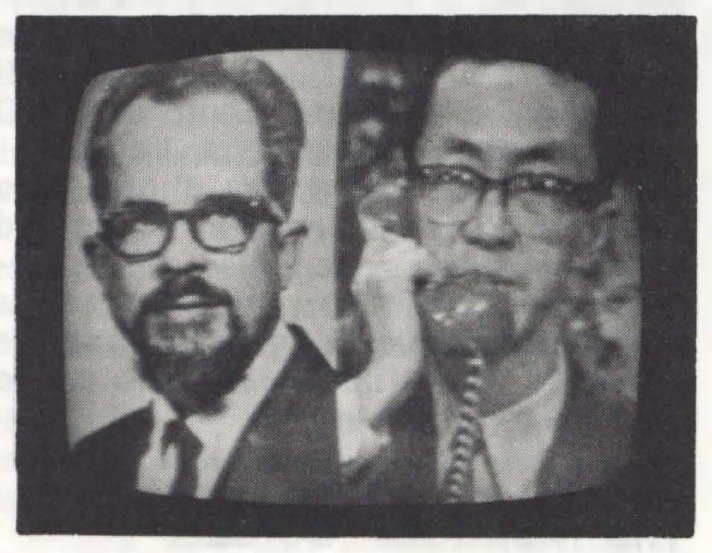 J. Allen Hynek during a 1968 television broadcast appearance.