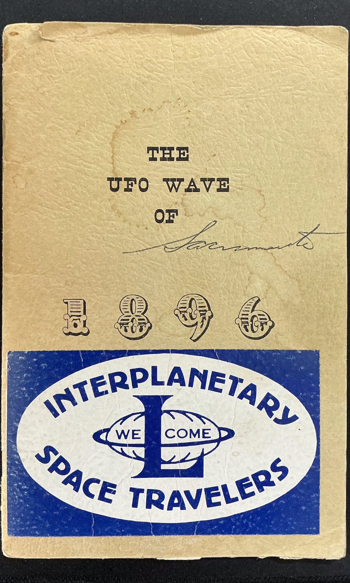 1896 UFO Wave newspaper coverage